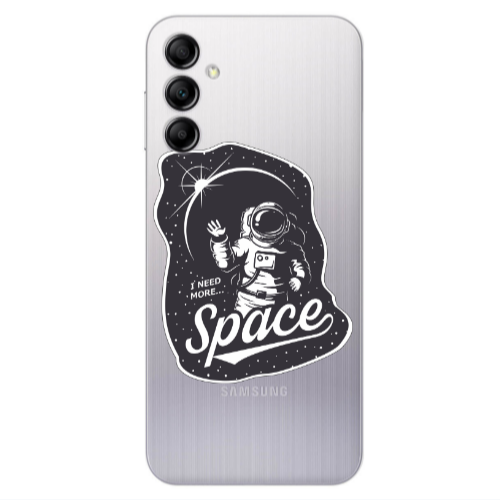 Samsung A24 I need more spacee Transparent Silicone TPU Θήκη