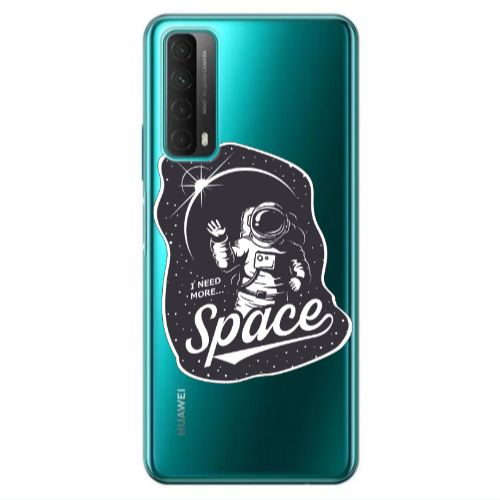 Huawei P Smart 2021 I need more spacee Transparent Silicone TPU Θήκη