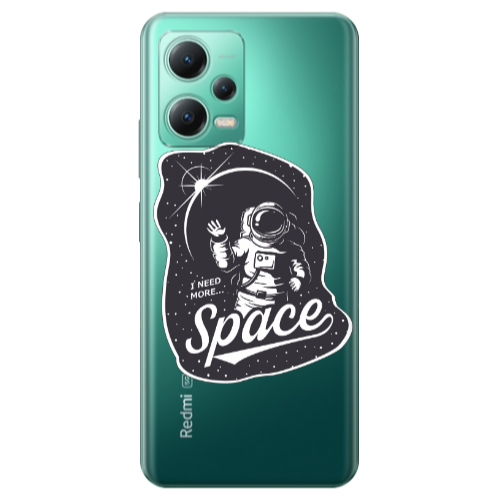 Xiaomi Redmi Note 12 Pro Plus 5G I need more spacee Transparent Silicone TPU Θήκη
