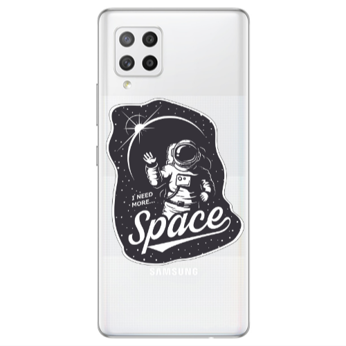 Samsung A42 5G I need more spacee Transparent Silicone TPU Θήκη