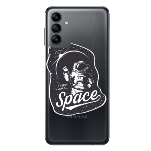 Samsung A13 5G I need more spacee Transparent Silicone TPU Θήκη