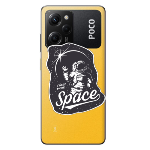 Xiaomi Poco X5 Pro I need more spacee Transparent Silicone TPU Θήκη