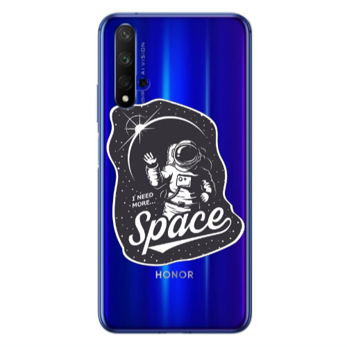 Huawei Nova 5 T I need more spacee Transparent Silicone TPU Θήκη