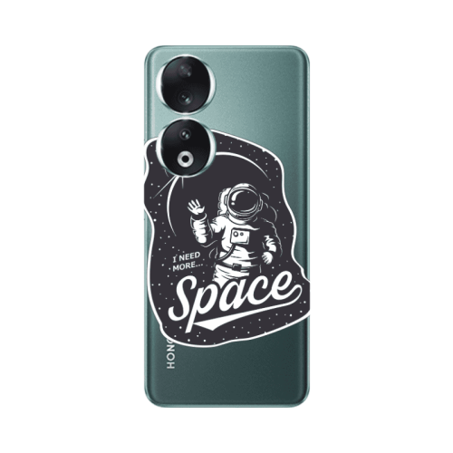 Honor 90 5G I need more spacee Transparent Silicone TPU Θήκη