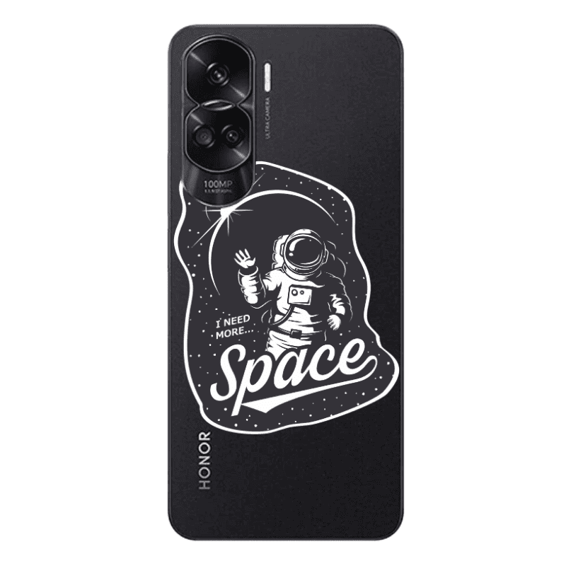 Honor 90 Lite 5G I need more spacee Transparent Silicone TPU Θήκη