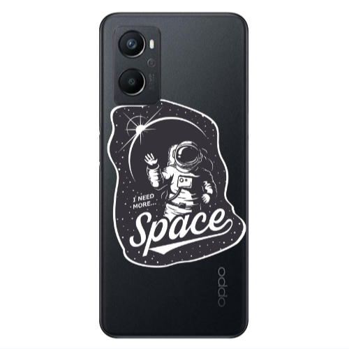 Oppo A 96 I need more spacee Transparent Silicone TPU Θήκη