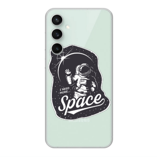 Samsung S24 Plus I need more spacee Transparent Silicone TPU Θήκη