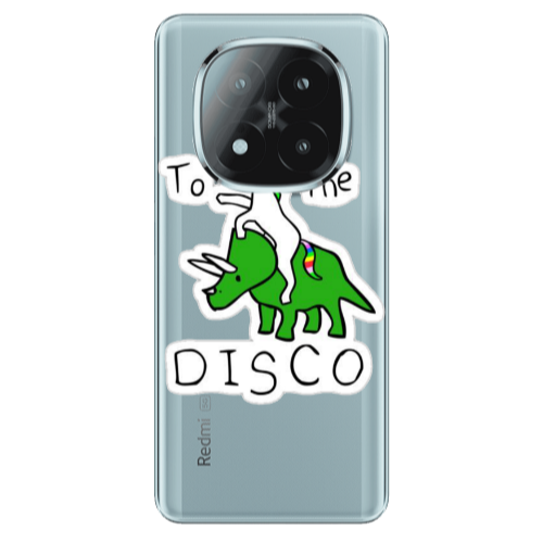 Xiaomi Redmi Note 14 Pro + 5g To the disco Transparent Silicone TPU Θήκη