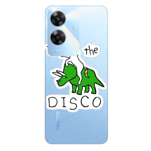 Realme Note 60 To the disco Transparent Silicone TPU Θήκη