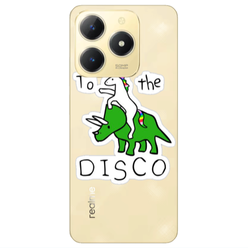 Realme C61 To the disco Transparent Silicone TPU Θήκη