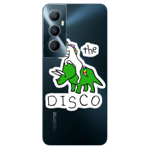 Realme C65 To the disco Transparent Silicone TPU Θήκη