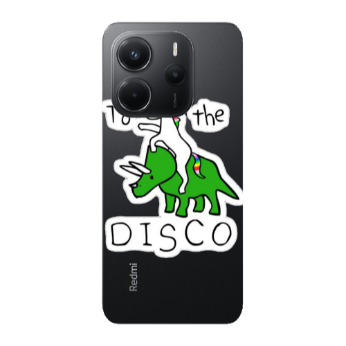 Xiaomi Redmi Note 14 To the disco Transparent Silicone TPU Θήκη