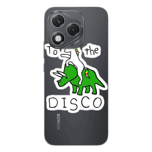 Honor 400 Lite To the disco Transparent Silicone TPU Θήκη