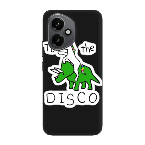 Honor Magic 400 To the disco Black Colored Silicone TPU Θήκη