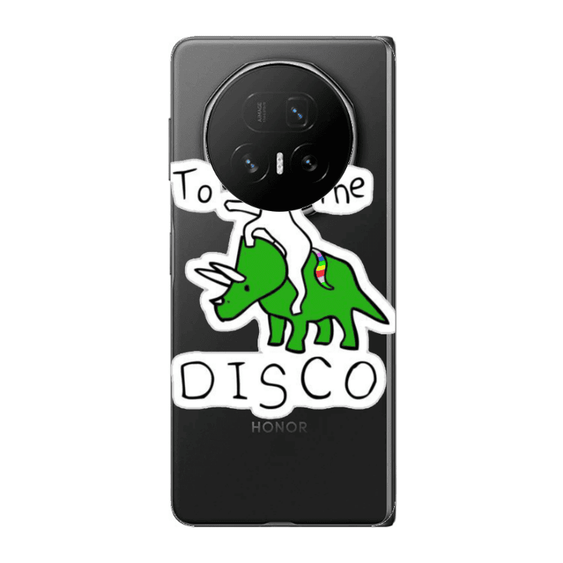 Honor Magic V5 To the disco Transparent Silicone TPU Θήκη