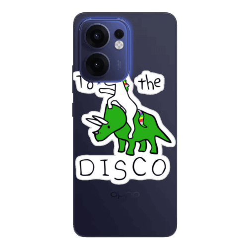 Oppo Reno13 FS To the disco Transparent Silicone TPU Θήκη