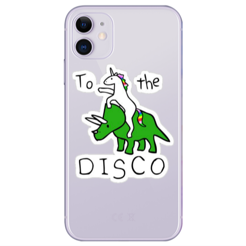 Apple iPhone 11  To the disco Transparent Silicone TPU Θήκη