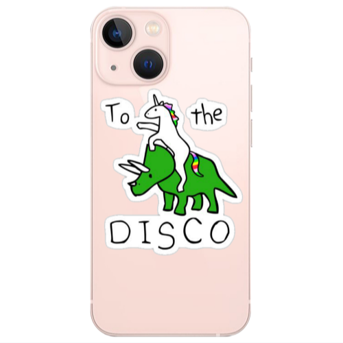 Apple iPhone 13 To the disco Transparent Silicone TPU Θήκη
