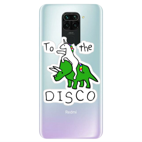 Xiaomi Redmi Note 9 To the disco Transparent Silicone TPU Θήκη
