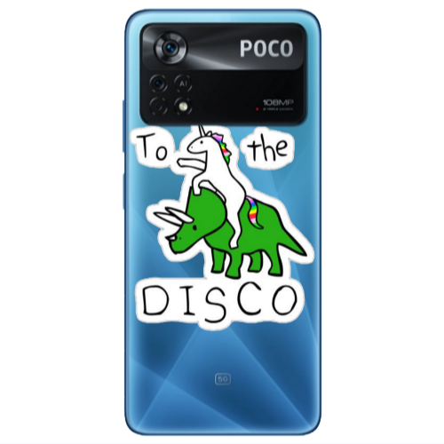 Xiaomi Poco X4 Pro To the disco Transparent Silicone TPU Θήκη