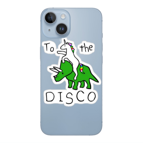 Apple iPhone 14 Plus To the disco Transparent Silicone TPU Θήκη
