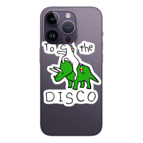 Apple iPhone 14 Pro  To the disco Transparent Silicone TPU Θήκη