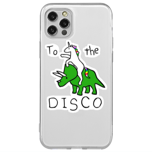 Apple iPhone 12 Pro To the disco Transparent Silicone TPU Θήκη