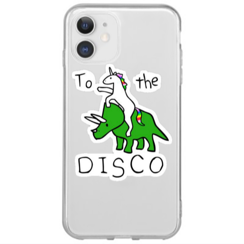 Apple iPhone 12 Mini To the disco Transparent Silicone TPU Θήκη