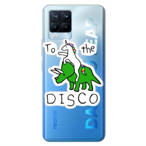 Realme 8 Pro To the disco Transparent Silicone TPU Θήκη