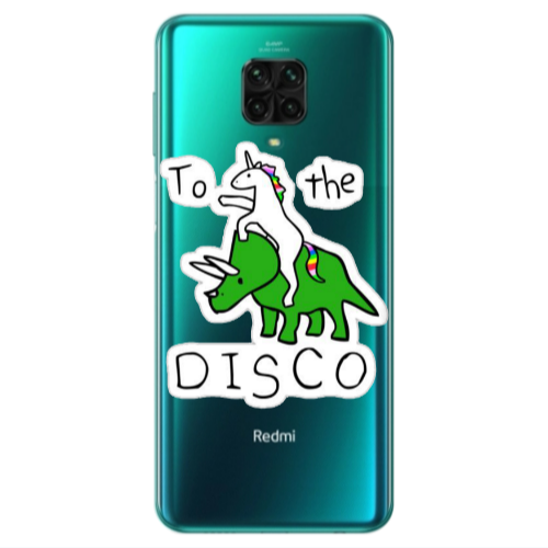 Xiaomi Redmi Note 9S To the disco Transparent Silicone TPU Θήκη