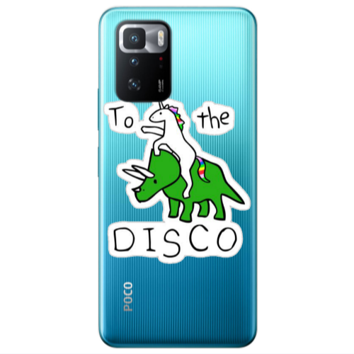 Xiaomi Poco X3 GT To the disco Transparent Silicone TPU Θήκη