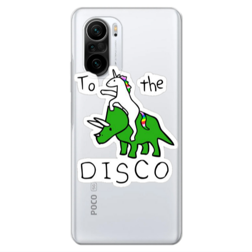 Xiaomi Poco F3 To the disco Transparent Silicone TPU Θήκη