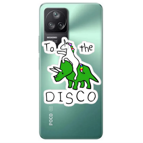Xiaomi Poco F4 To the disco Transparent Silicone TPU Θήκη