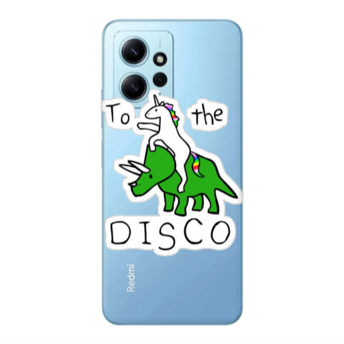 Xiaomi Redmi Note 12 4G To the disco Transparent Silicone TPU Θήκη