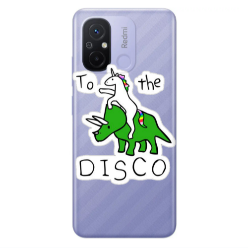 Xiaomi Redmi 12C To the disco Transparent Silicone TPU Θήκη