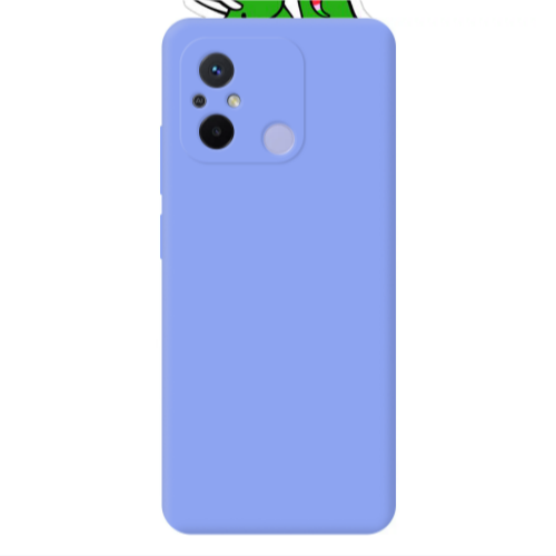 Xiaomi Redmi 12C To the disco Light Purple Colored Silicone TPU Θήκη