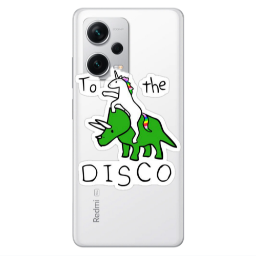 Xiaomi Redmi Note 12 5G To the disco Transparent Silicone TPU Θήκη