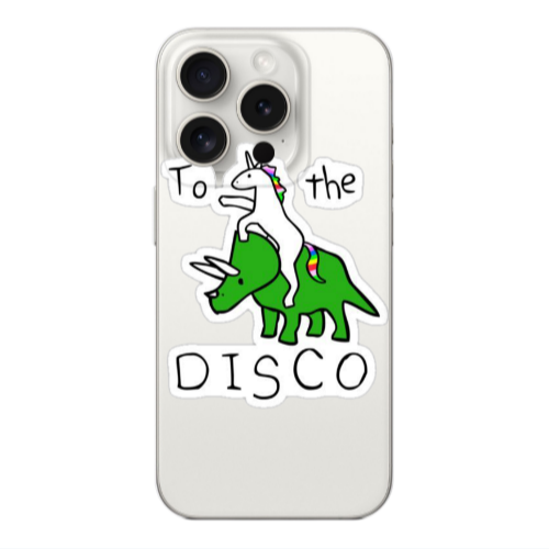 Apple iPhone 15 Pro Max To the disco Transparent Silicone TPU Θήκη