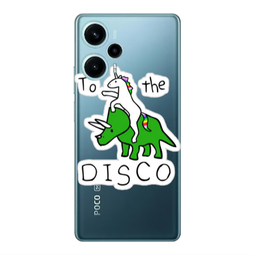 Xiaomi Poco F5 To the disco Transparent Silicone TPU Θήκη