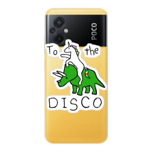 Xiaomi Poco M5 To the disco Transparent Silicone TPU Θήκη