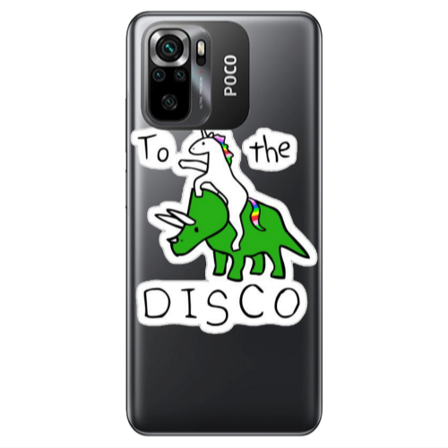 Xiaomi Poco M5 s To the disco Transparent Silicone TPU Θήκη