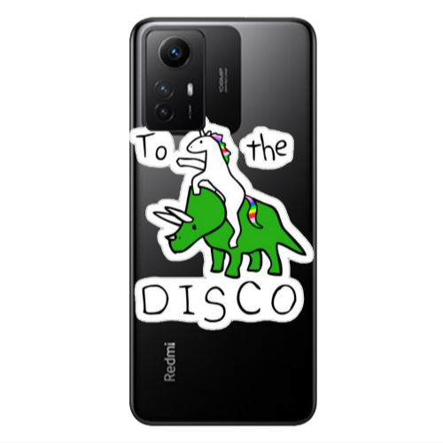 Xiaomi Redmi Note 12s To the disco Transparent Silicone TPU Θήκη