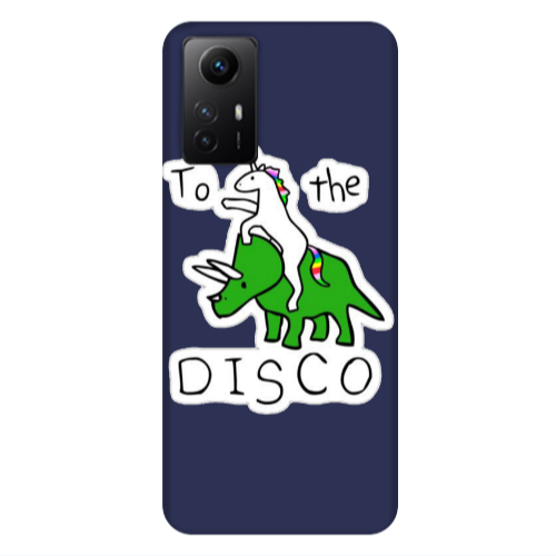 Xiaomi Redmi Note 12s To the disco Dark blue Colored Silicone TPU Θήκη