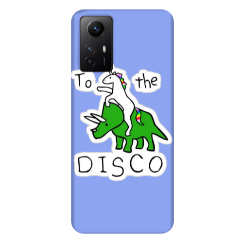 Xiaomi Redmi Note 12s To the disco Light Purple Colored Silicone TPU Θήκη