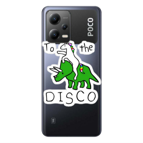 Xiaomi Poco X5 To the disco Transparent Silicone TPU Θήκη