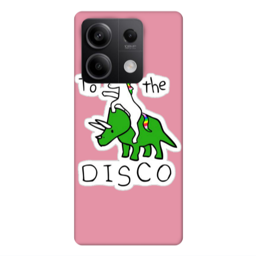 Xiaomi Redmi Note 13 5G To the disco Pink Colored Silicone TPU Θήκη
