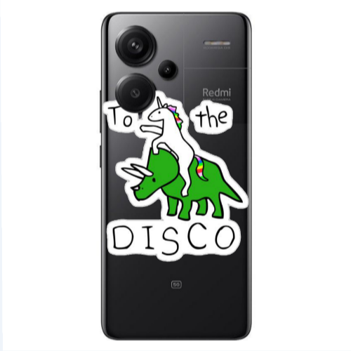 Xiaomi Redmi Note 13 Pro+ 5G  To the disco Transparent Silicone TPU Θήκη