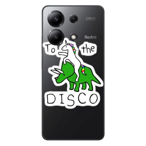 Xiaomi Redmi Note 13 4G To the disco Transparent Silicone TPU Θήκη