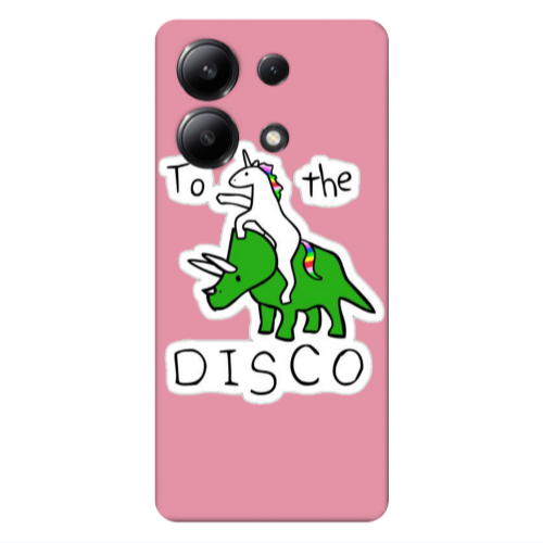 Xiaomi Redmi Note 13 4G To the disco Pink Colored Silicone TPU Θήκη
