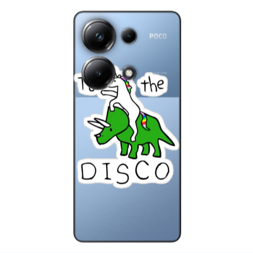 Xiaomi Poco M6 Pro 4G To the disco Transparent Silicone TPU Θήκη